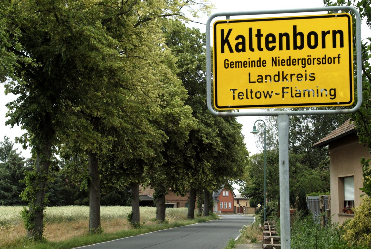 Kaltenborn Dorf mit Dorfdeich Mark Radler Notizen aus der Provinz